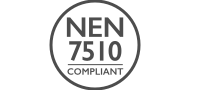 Logotipo certificación NEN 7510 COMPLIANT